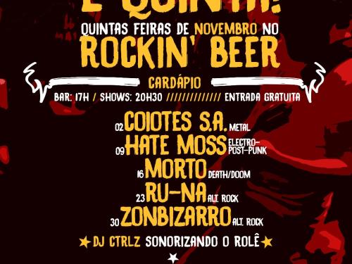 5ª Edição: Chama que é Quinta - Rockin’ Beer