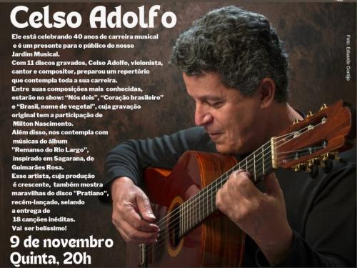 Projeto Jardim Musical com Celso Adolfo