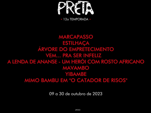 12ª temporada: SegundaPRETA