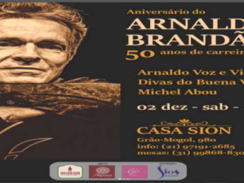 Show: Arnaldo Brandão "Voz e Violão"