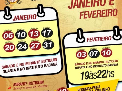 Ensaios aberto da Triunfo