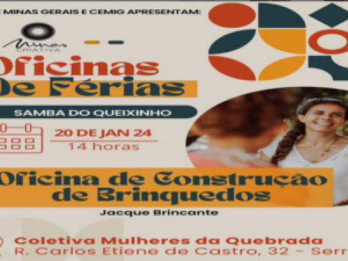  Oficinas de férias - Grupo Samba Queixinho