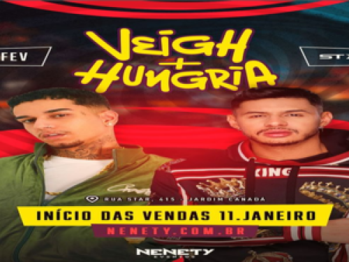 Show: Veigh e Hungria