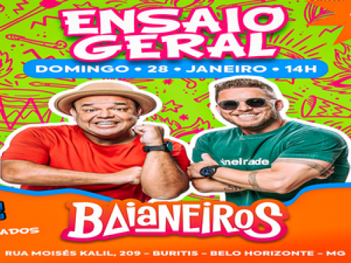 Ensaios e Desfile: Baianeiros