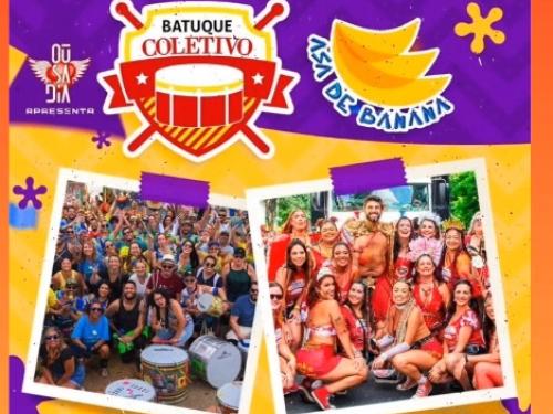 Ensaios: Batuque Coletivo e Asa de Banana