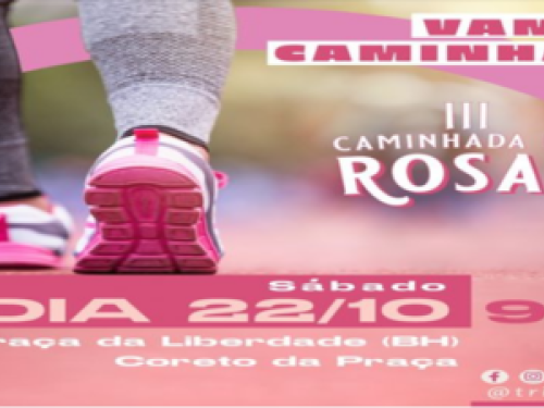3ª Caminhada das Rosas  Portal Oficial de Belo Horizonte