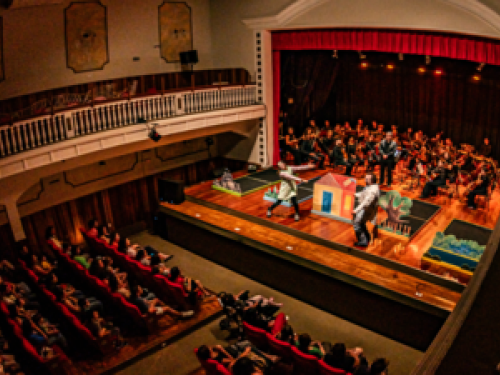 Espetáculo: “Pedro e o Lobo”