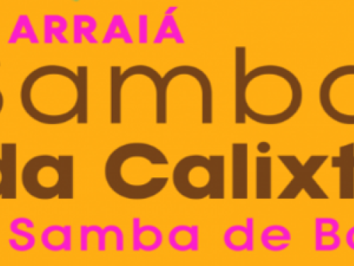 Samba da Calixto Junino - Banner