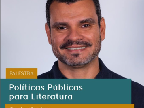 Palestra: “Políticas públicas para a Literatura” 