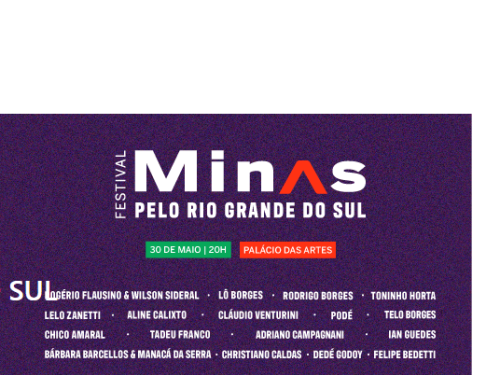 Show: “Minas pelo Rio Grande do Sul”