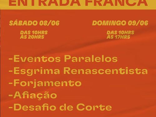 3ª Edição: Feira Mineira de Cutelaria