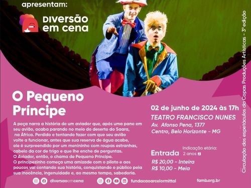 Espetáculo: Diversão em Cena “O Pequeno Príncipe”