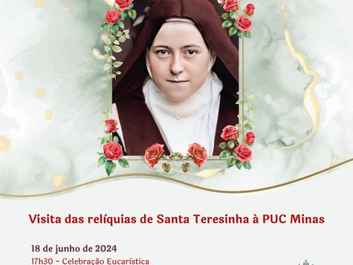 Visita das Relíquias de Santa Teresinha à PUC Minas