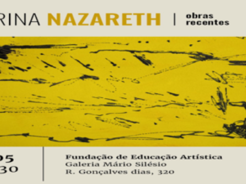 Exposição: "Obras recentes" de Marina Nazareth