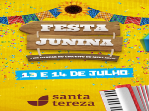  Arraiá do Mercado de Santa Tereza! 