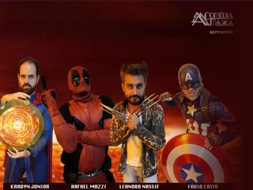 Espetáculo: Comédia Mágica "Anti-Heróis do Humor"