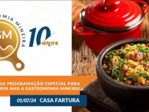 Reunião Comemorativa: 10 anos da Frente da Gastronomia Mineira! 