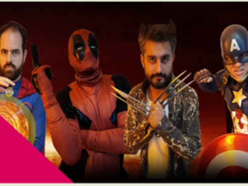 Espetáculo: Comédia Mágica "Anti-Heróis do Humor"