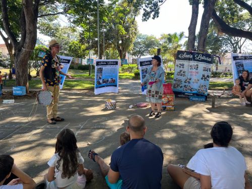 Projeto: “Santa Leitura – Uma Biblioteca a Céu Aberto”