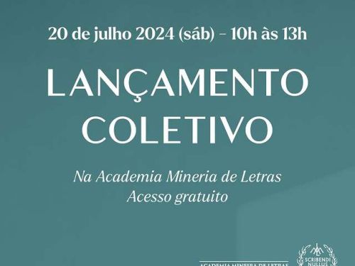 Lançamento Coletivo na Academia Mineira de Letras