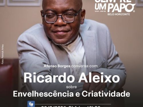 Sempre um papo recebe Ricardo Aleixo