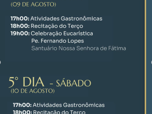 Festa da Padroeira Nossa Senhora da Boa Viagem
