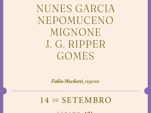 Concertos de Setembro - Orquestra Filarmônica de Minas Gerais