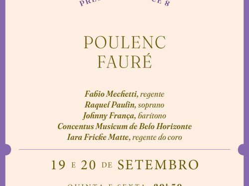 Concertos de Setembro - Orquestra Filarmônica de Minas Gerais