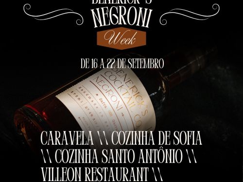 Benerick’s Negroni Week