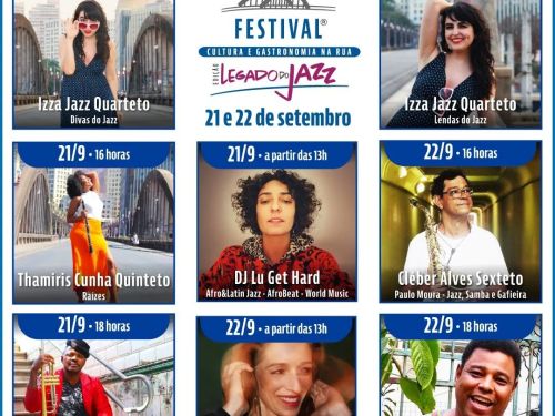 Sapucaí Festival "Legado do jazz"