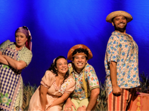 Espetáculo Diversão em Cena: ", Luiz e Nazinha – Luiz Gonzaga para Crianças"