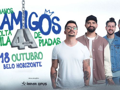 Espetáculo: A volta da fila de piadas - 4Amigos