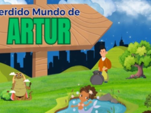 Perdido Mundo de Artur - Banner