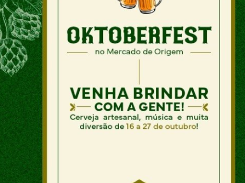 Festa: Oktoberfest no Mercado de Origem