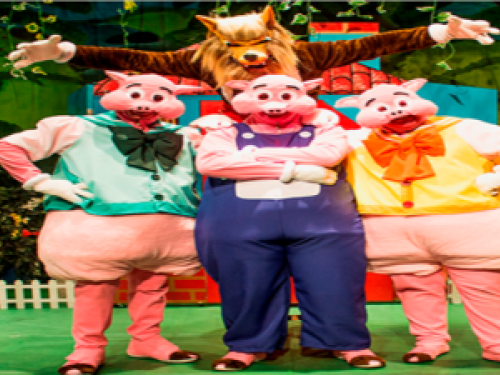 Espetáculo: Os 3 Porquinhos "O Clássico"