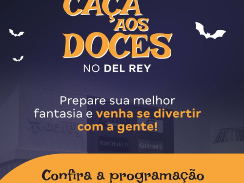 Halloween 'Caça aos Doces' - Del Rey