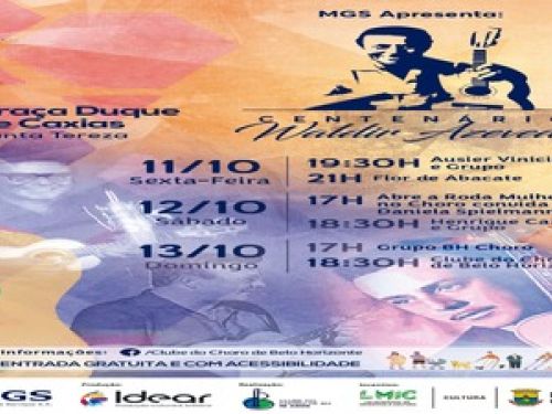 Festival de Choro: "100 Anos do Mestre do Cavaquinho Waldir Azevedo"