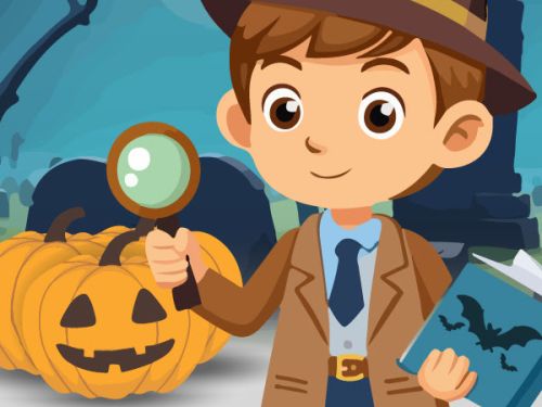 Mistérios Assombrados "Aventura de Halloween para crianças"