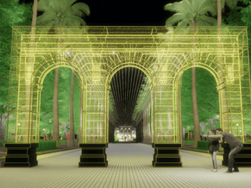  Iluminação de Natal - Praça da Liberdade