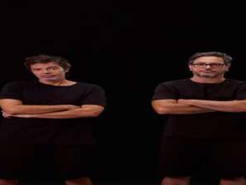 Espetáculo: “Gostava mais dos pais” com Bruno Mazzeo e Lucio Mauro Filho