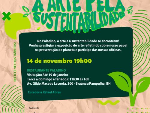 Exposição: “Arte Pela Sustentabilidade”