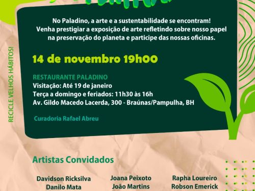 Exposição: “Arte Pela Sustentabilidade”