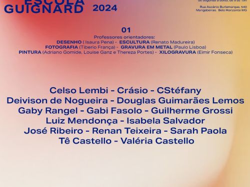 Mostra Habilitações Escola Guignard - UEMG 2024