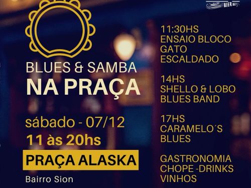 Blues e Samba na Praça
