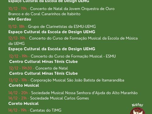 Natal da Mineiridade 2024