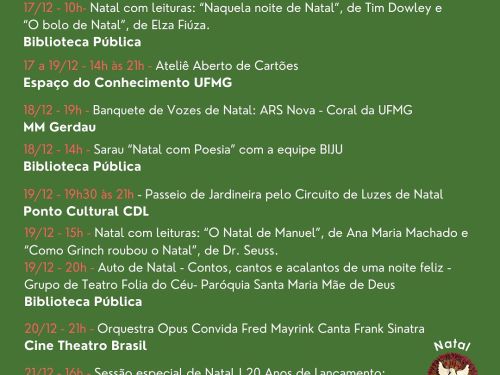 Natal da Mineiridade 2024