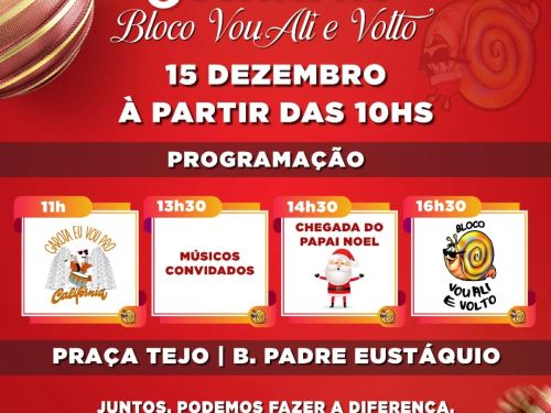 Natal Solidário - Bloco Vou Ali e Volto