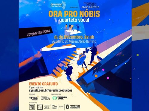 Domingo no Museu com: Quarteto Ora Pro Nóbis