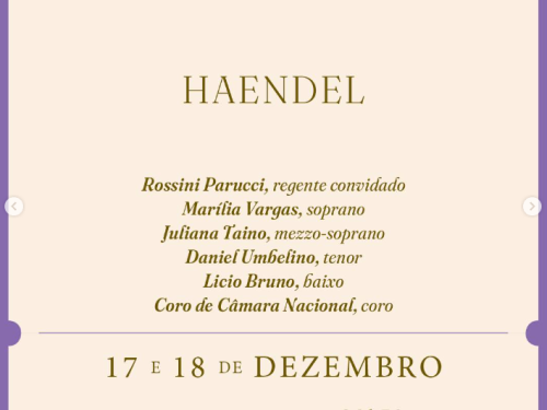 Concertos de Dezembro - Orquestra Filarmónica de Minas Gerais