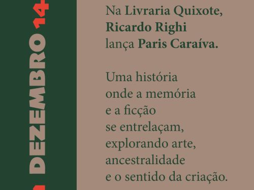  Livro: "Paris Caraíva"